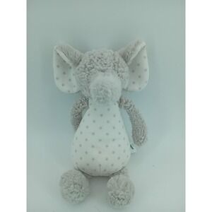 Jellycat London Grey Starry Elly Elephant Lovey Plush Baby Security Blanket